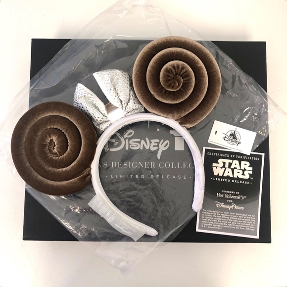 Disney Parks Her Universe Limited Edition Star Wars Princess Leia Ears - Picture 4 of 9